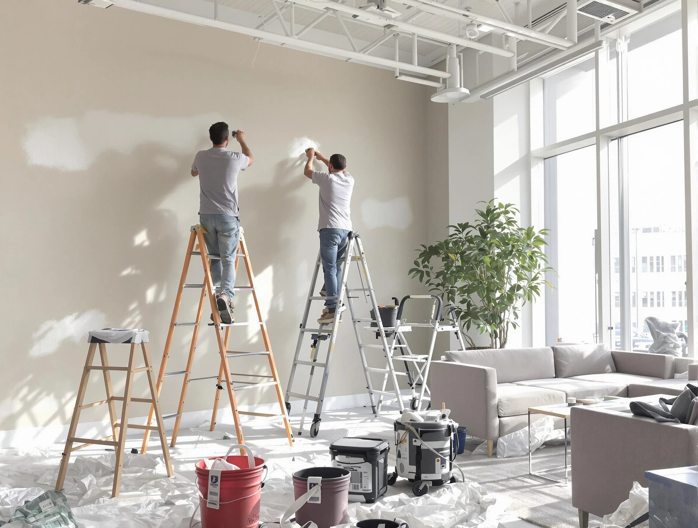 Twinsburg House Painters delivering commercial painting services in Twinsburg, OH