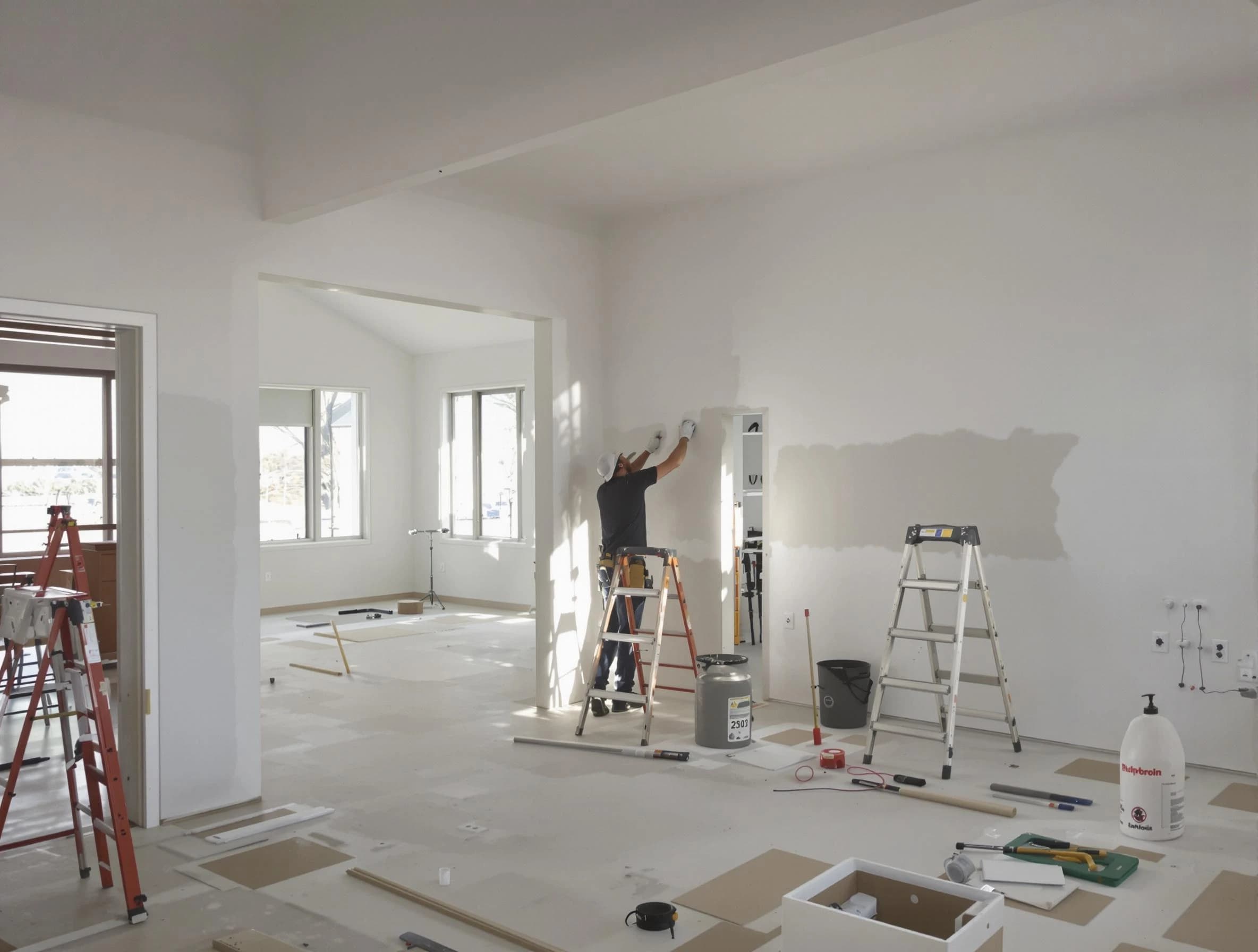 Detailed drywall installation with Twinsburg House Painters in Twinsburg